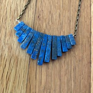 Blue Stone Necklace